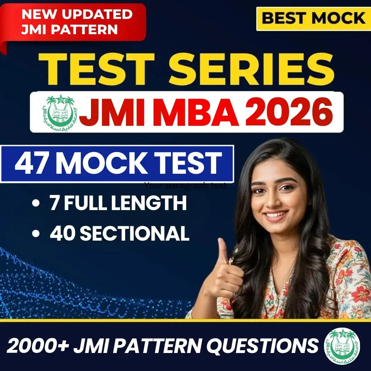 JMI MBA - 2027 Test Series